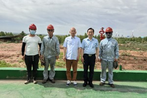 权工委林福才会长到营商环境市场调查部检查指导工作