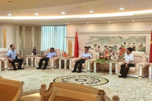 权工委林福才会长到深圳考察督导工作
