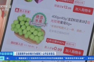 《互联网平台价格行为规则》公开征求意见